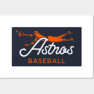 Astros Catch Posters and Art